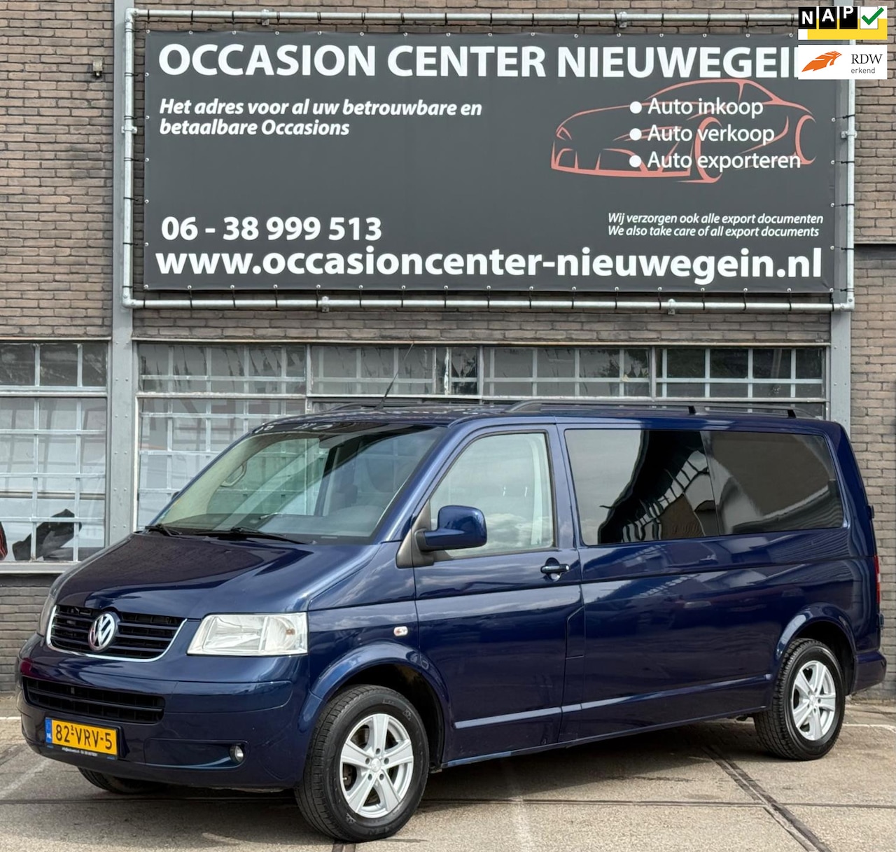 Volkswagen Transporter - 2.5 TDI 96KW L2H1 DC Airco/AUTOMAAT! - AutoWereld.nl