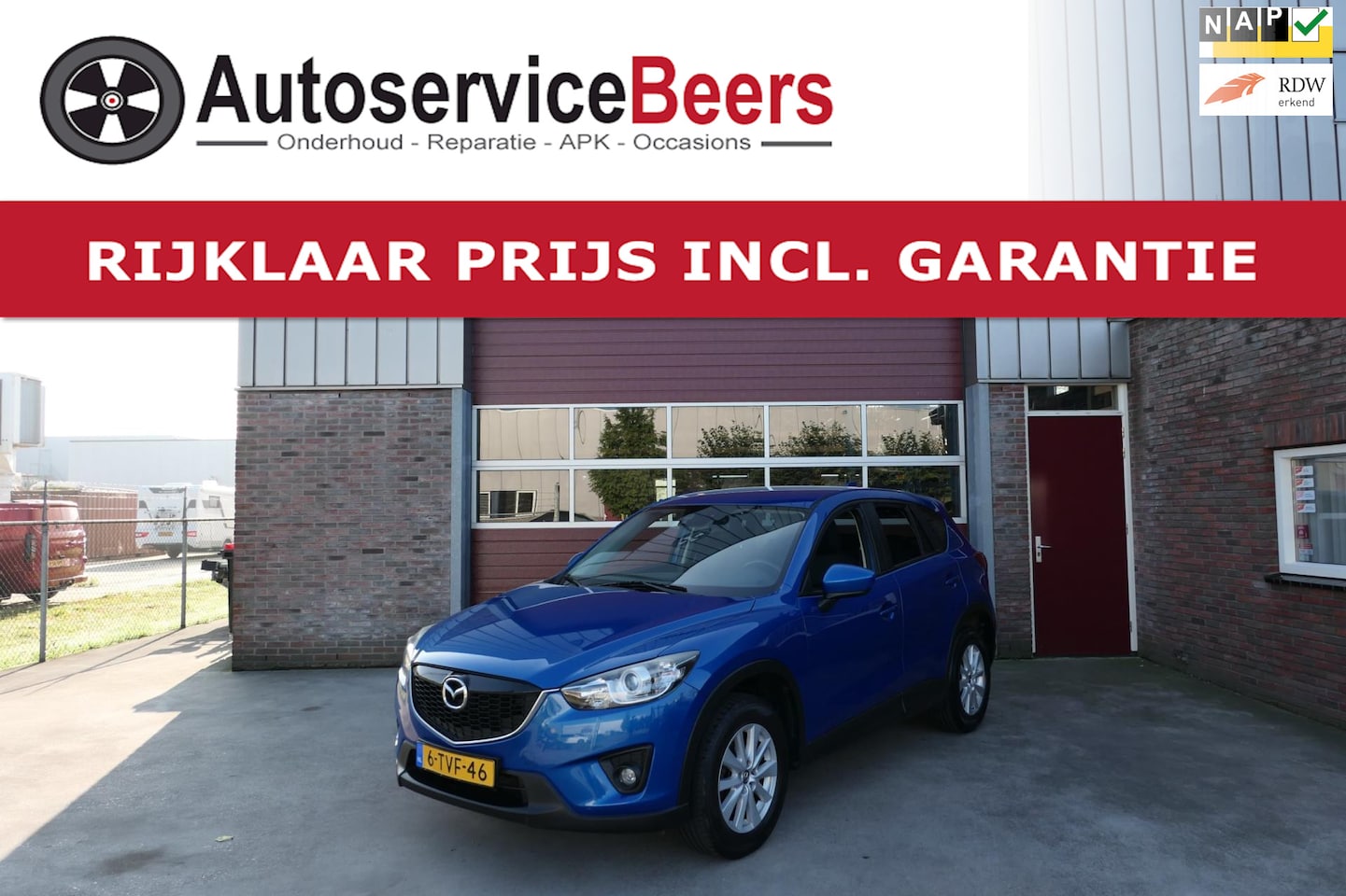 Mazda CX-5 - 2.0 Skylease 2WD 2.0 Skylease 2WD, Trekhaak, Cruise, PDC, LMV, Navigatie, Rijklaarprijs incl. garantie. - AutoWereld.nl