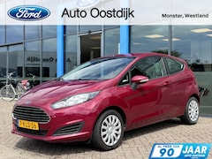 Ford Fiesta - 1.0 Style 65PK NIEUWE DISTRIBUTIERIEM Airco Centrale Deurvergrendeling Radio/CD Speler Blu