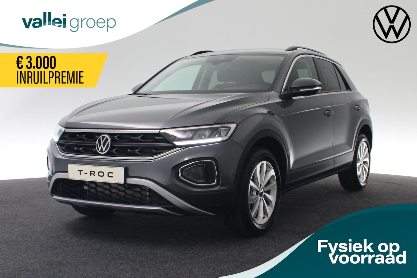 Volkswagen T-Roc - Life Edition 1.5 TSI 110 kW / 150 pk DSG | Camera | Park Assist | LED | 17 inch - AutoWereld.nl