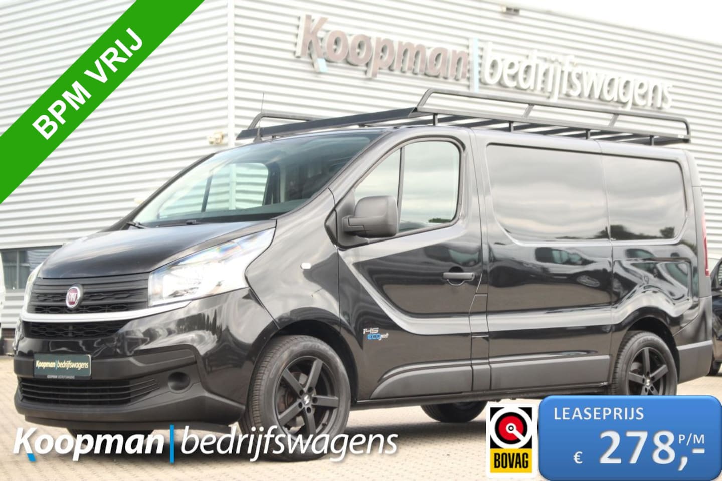 Fiat Talento - 2.0 MultiJet 146pk L1H1 Basis | Trekhaak | Navi | Cruise  | Airco | Lease 278,- p/m - AutoWereld.nl