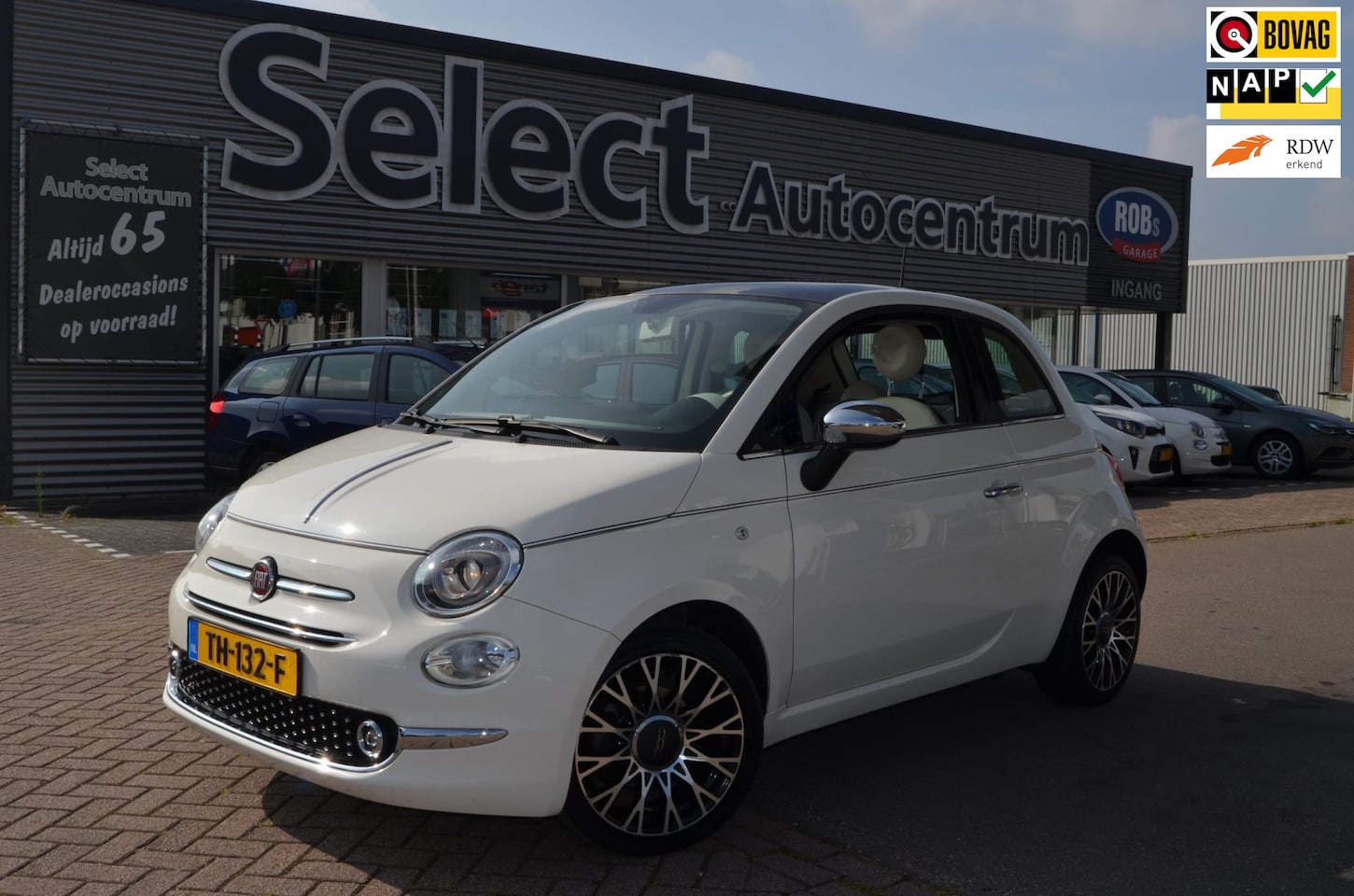 Fiat 500 - 0.9 TwinAir Turbo Mirror| COLLEZIONE| PANO|LMW| NAVI|PDC|NL AUTO - AutoWereld.nl