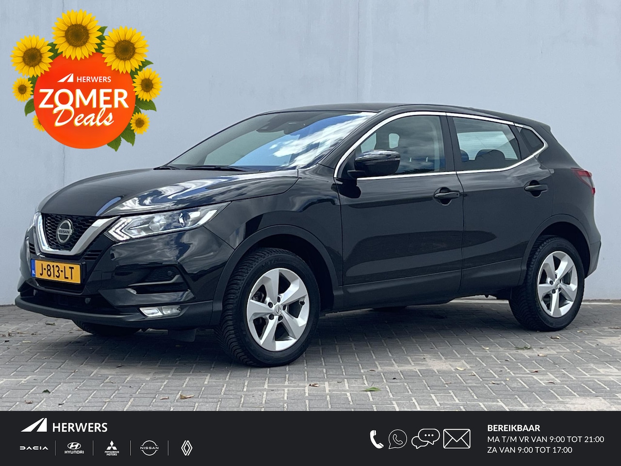 Nissan Qashqai - 1.3 DIG-T Acenta / 100% Dealeronderhouden / Trekhaak (Trekgewicht 1.300kg) / Achteruitrijc - AutoWereld.nl