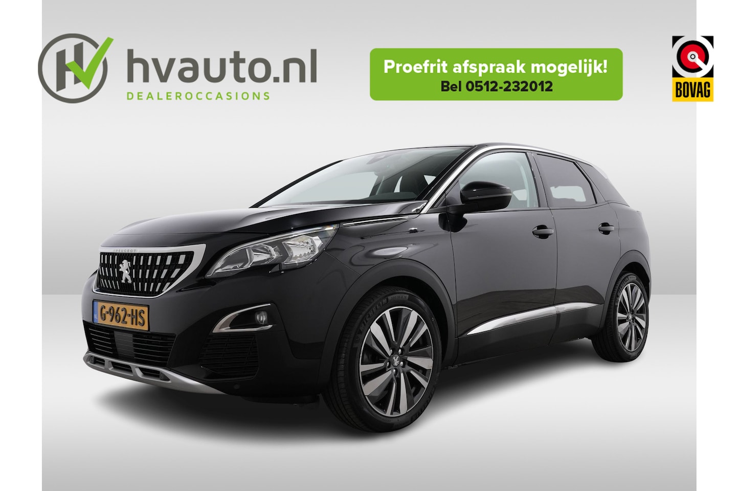Peugeot 3008 - 1.2 PURETECH 130PK ALLURE EAT8 | Trekhaak | NL-auto | - AutoWereld.nl