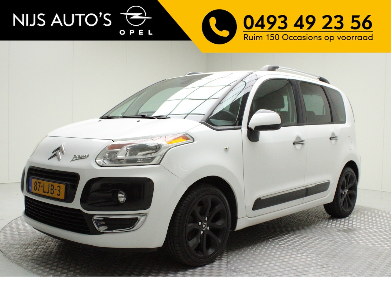 Citroën C3 Picasso - 1.6 VTi Exclusive | climate control | pdc achter | cruise control | radio cd | spiegels el - AutoWereld.nl
