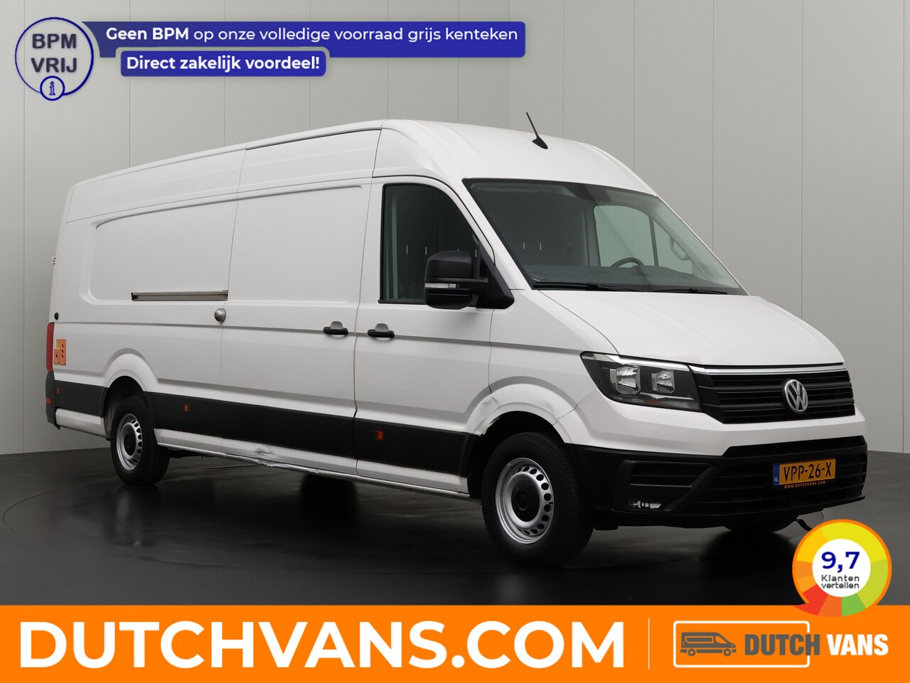 Volkswagen Crafter - 2.0TDI 140PK L5H3 Laadlift | Laadklep | Airco | Camera | 3-Persoons | - AutoWereld.nl