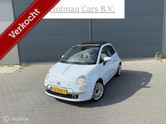Fiat 500 - 1.4-16V 100PK Lounge Sport Schuif-dak Pearl