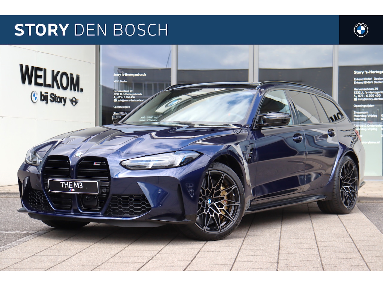 BMW 3-serie Touring - M3 xDrive Competition / M Sportstoelen / M Carbon-keramische remmen / 	Adaptieve LED / M A - AutoWereld.nl