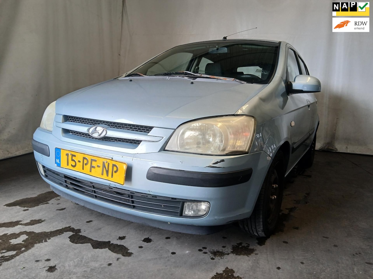 Hyundai Getz - 1.3i GLS - Airco - Schade - AutoWereld.nl