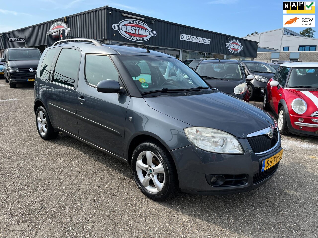 Skoda Roomster - 1.4-16V Style(st-bekr,airco,cruise,bj07,2199,-) - AutoWereld.nl