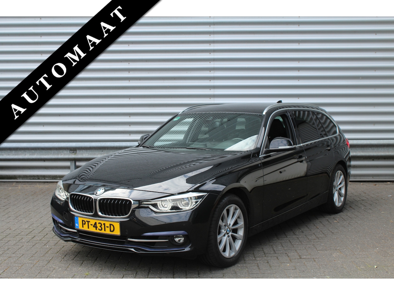 BMW 3-serie Touring - 320i 184pk High Executive Automaat NL-Auto NAP Clima Cruise Navi PDC El. Klep 18"LMV - AutoWereld.nl