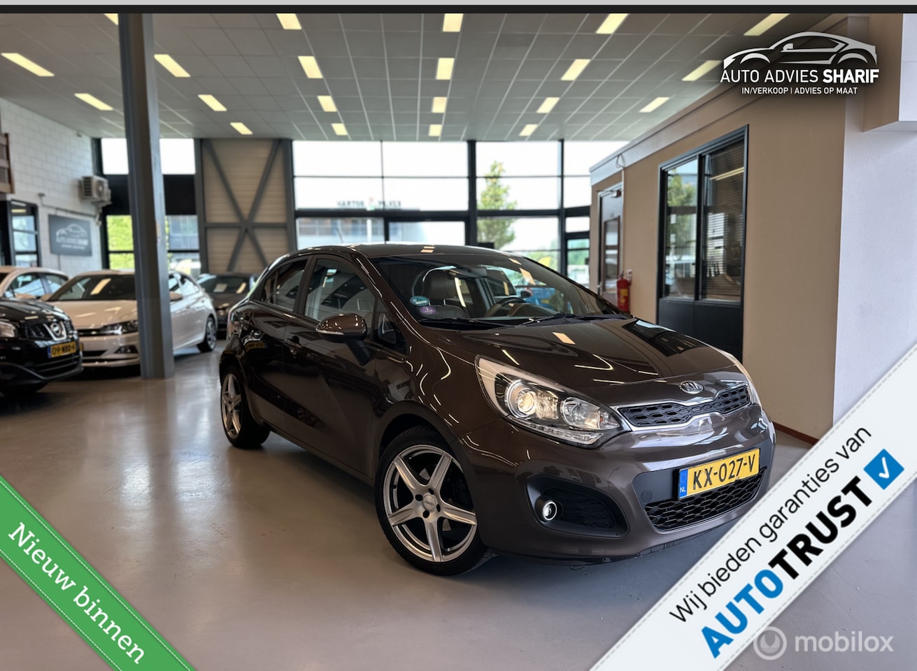 Kia Rio - 1.4 CVVT Comfort Pack Trekhaak|Navi|PDC|Cruise|Clima - AutoWereld.nl