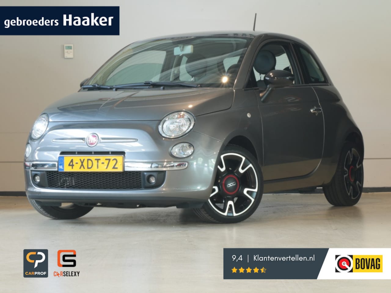 Fiat 500 - 80pk Cult * Automaat * Lederen bekleding - AutoWereld.nl