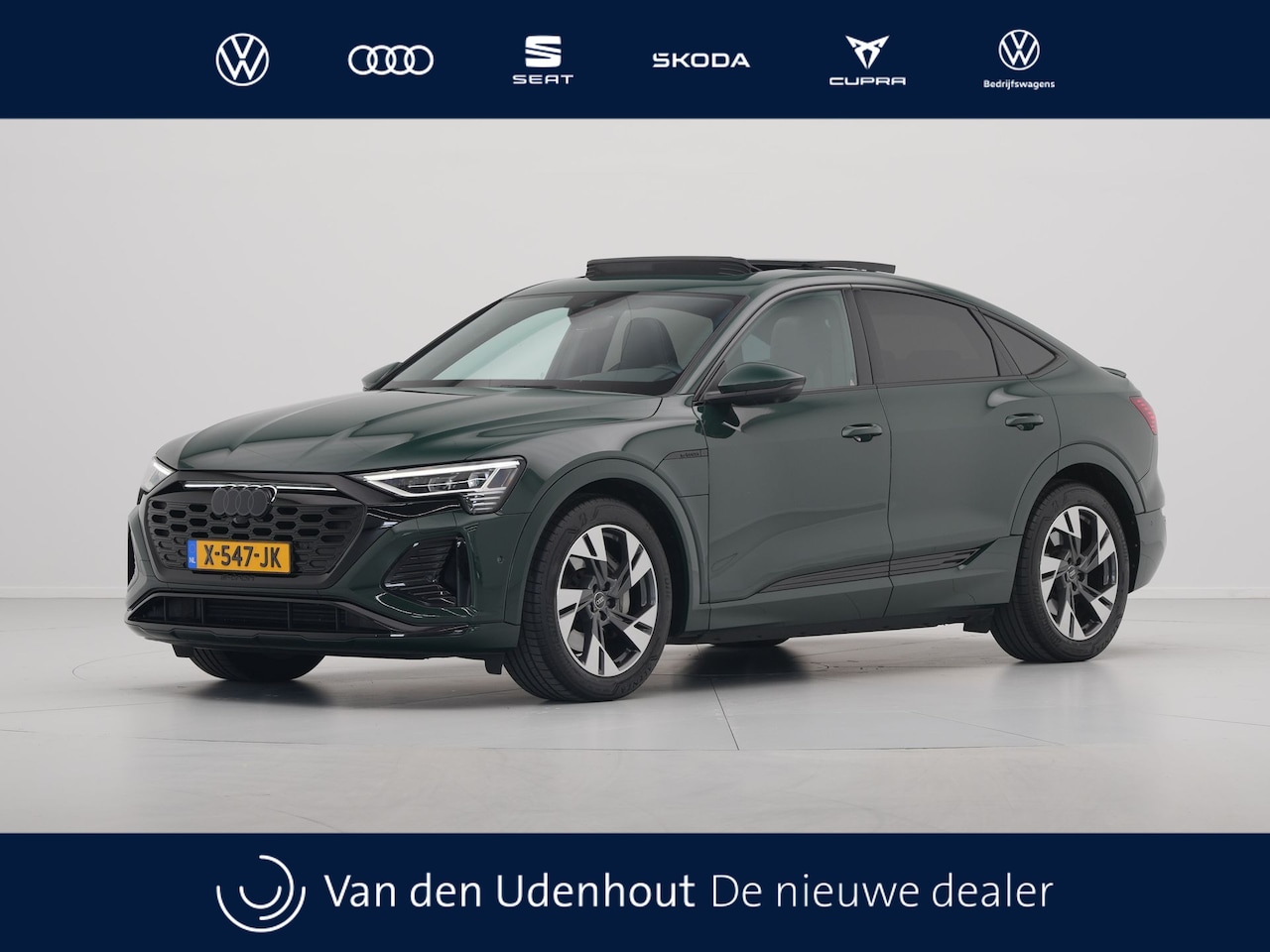Audi Q8 Sportback e-tron - 55 quattro 408pk S-Line Edition 115 kWh Panorama Trekhaak 360 camera Bang & Olufsen Luchtv - AutoWereld.nl