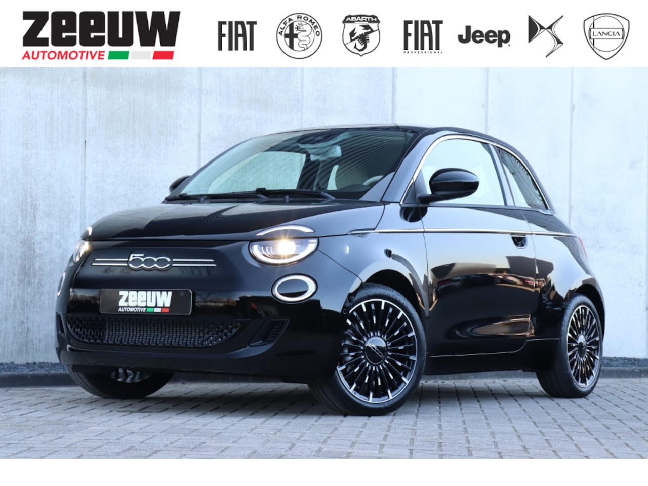 Fiat 500e - La Prima 42 kWh | Schuifdak | Technology | Winter | 17" - AutoWereld.nl