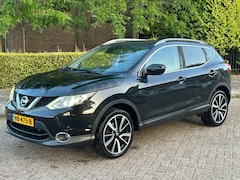 Nissan Qashqai - 1.2 Tekna leer xenon led 360 camera lane assist nap hoge instap complete auto