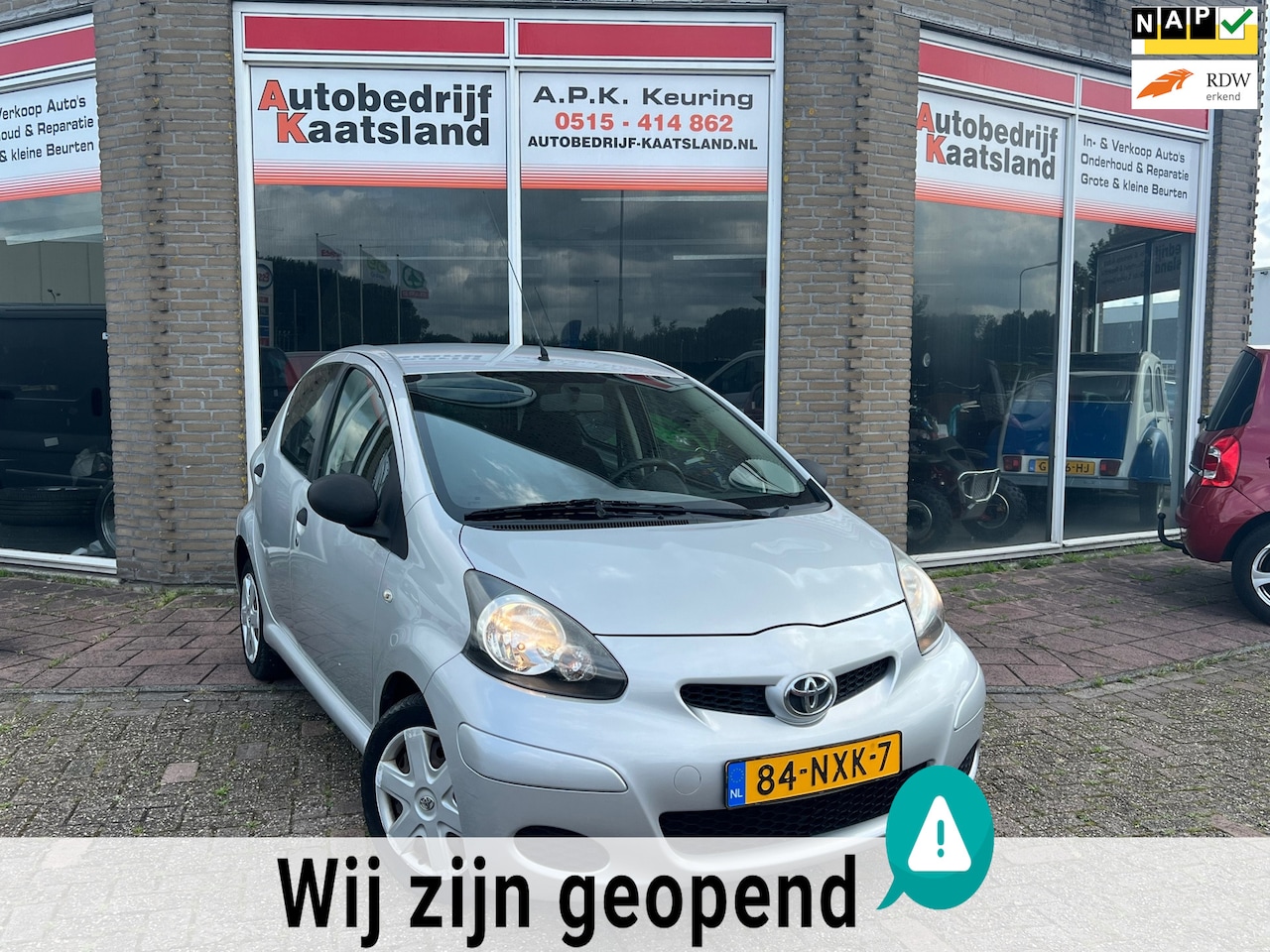 Toyota Aygo - 1.0-12V Access - 5 Deurs - Airco - 2011 - AutoWereld.nl