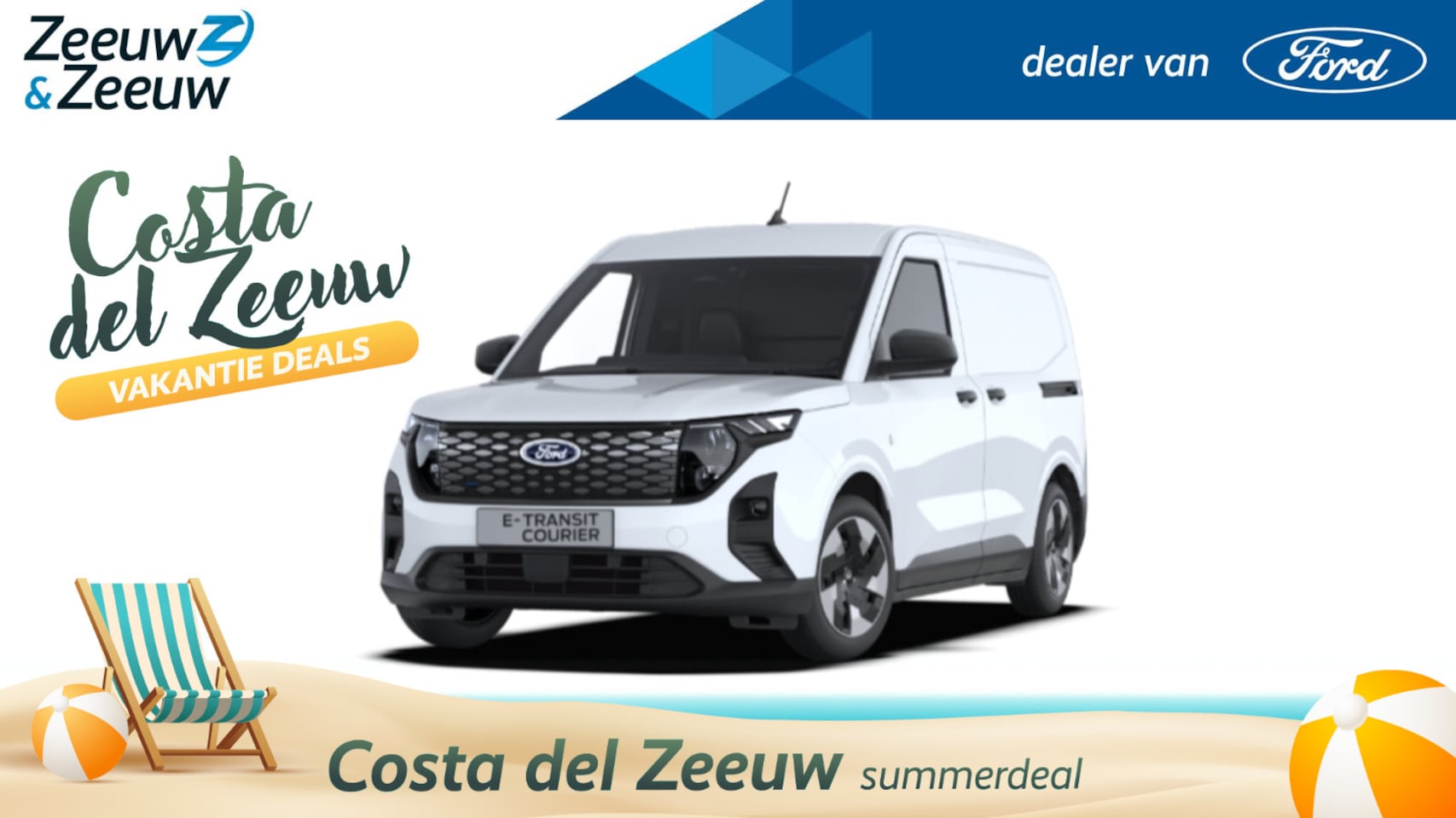 Ford E-Transit Cour. - Trend 44 kWh 136pk | 0,99% rente | Nieuw te bestellen - AutoWereld.nl