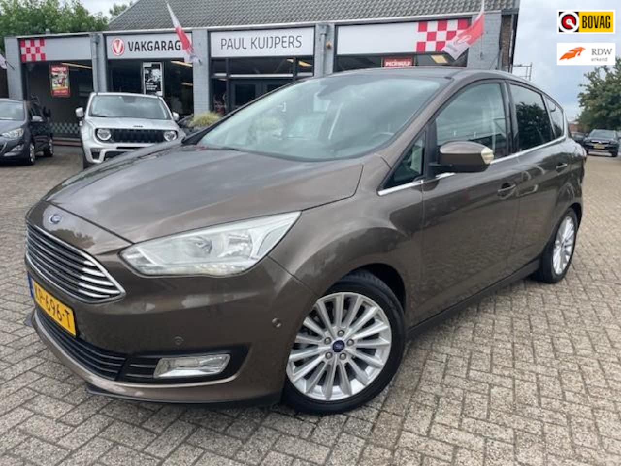 Ford C-Max - 1.0 Titanium 125pk *trekhaak + navigatie + clima + LM-velgen* - AutoWereld.nl