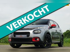 Citroën C3 - 1.2 PureTech 110pk S&S Shine - Gris Shark/Rouge Aden - Cross Black LMV