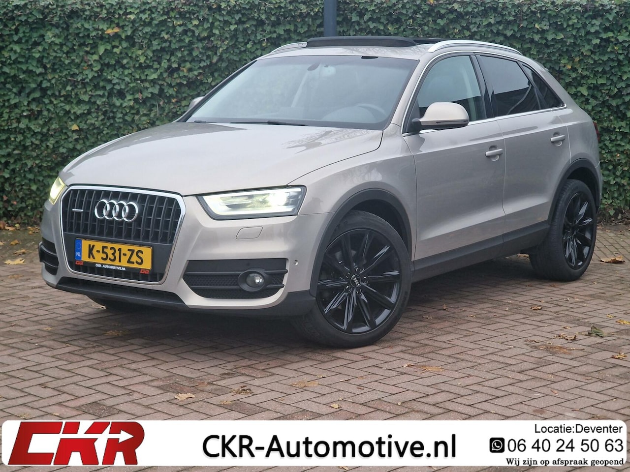 Audi Q3 - 2.0TFSI Quattro pro / Pano / stoel verwarm / trekhaak - AutoWereld.nl