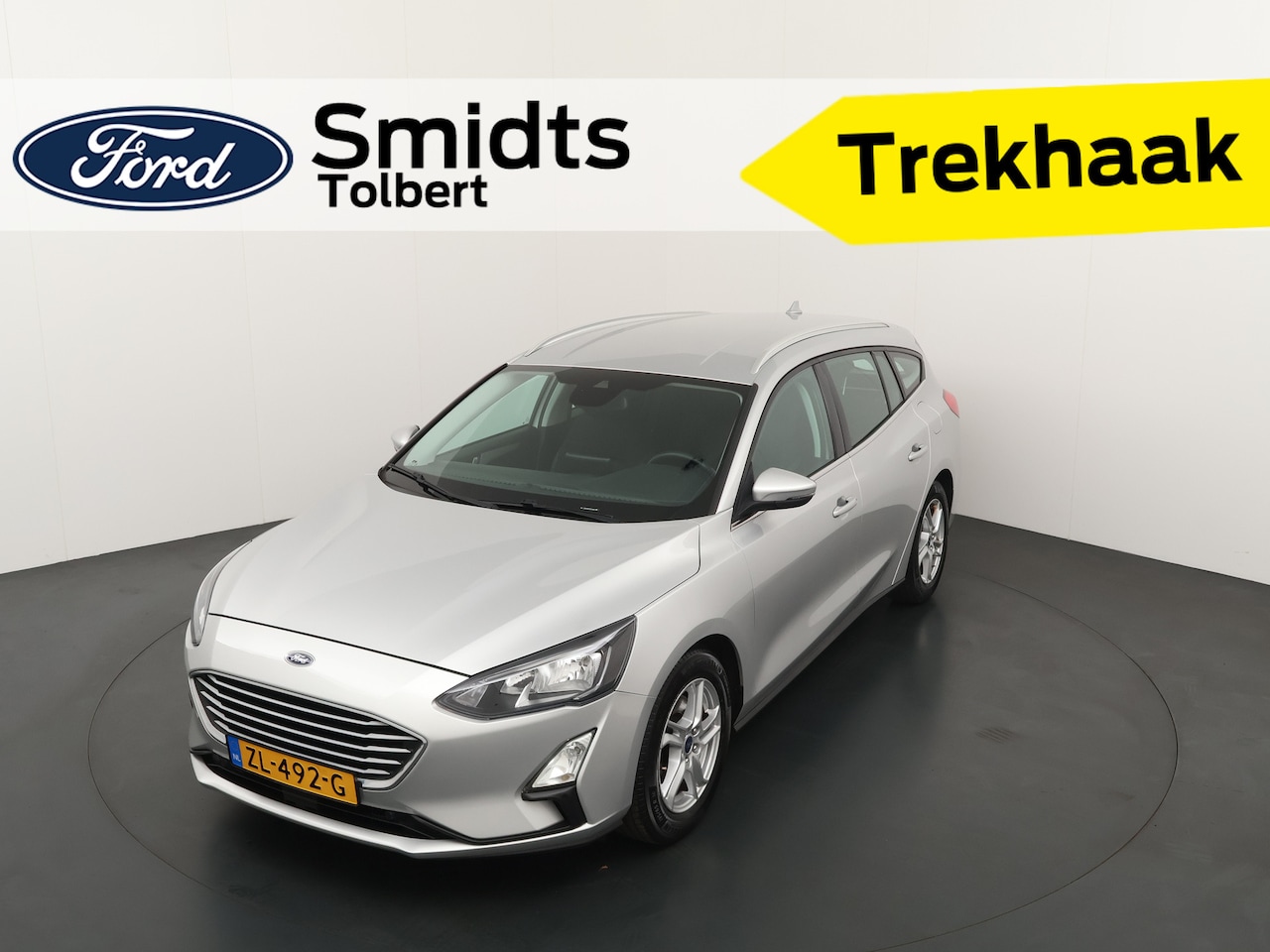 Ford Focus Wagon - EcoBoost 100PK Trend Edition Business Trekhaak I 16"LM velgen I Navi I Parkeersensoren etc - AutoWereld.nl