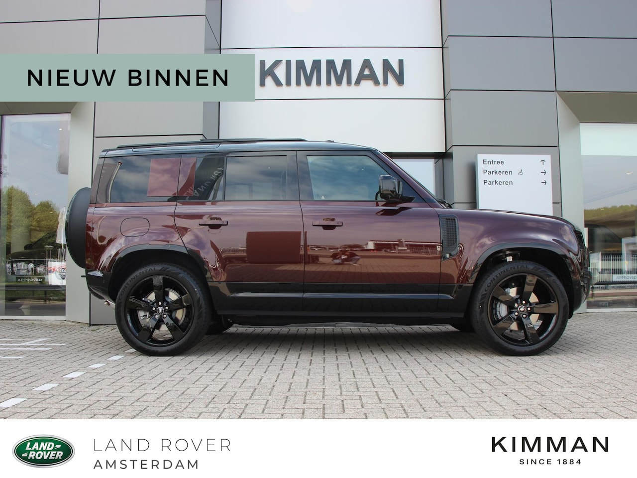 Land Rover Defender 110 - P300e Sedona Edition | Sedona Red | Cold Climate Pack | Head-up display | Trekhaak elektri - AutoWereld.nl