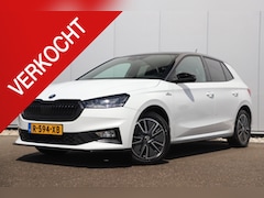 Skoda Fabia - 1.0 TSI Monte Carlo Two Tone Navigatie Carplay Android 16 inch LMV Clima Cruise Parkeersen