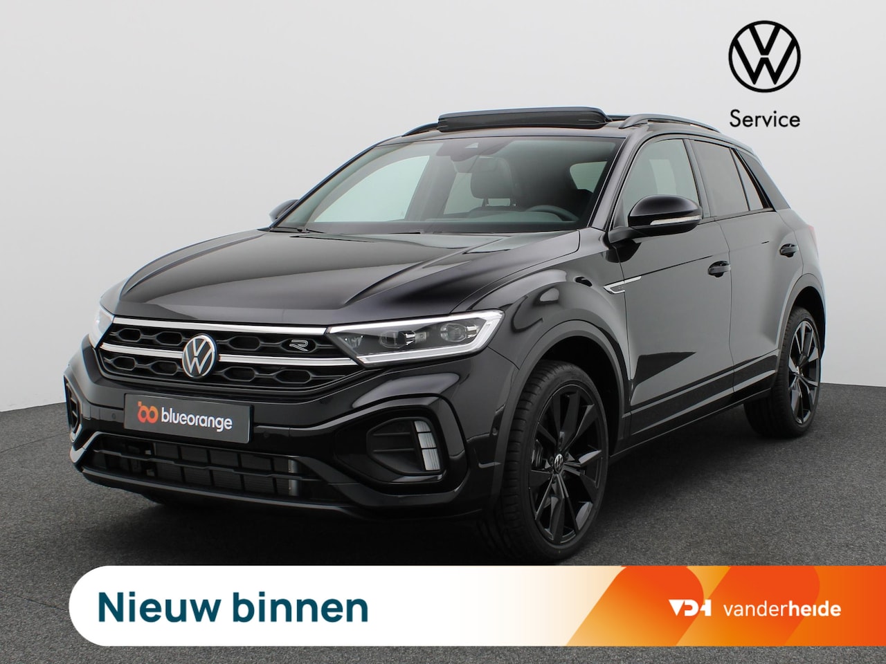 Volkswagen T-Roc - 1.5 TSI R-Line Business 150PK DSG Trekhaak, Pano-Schuifdak, Side Assist, Black Style, LED- - AutoWereld.nl