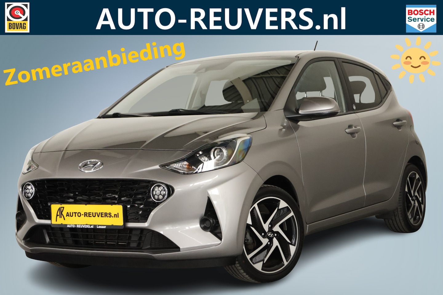 Hyundai i10 - 1.0 Premium / Navi / Airco / CarPlay / CamERA / Cruisecontrol - AutoWereld.nl