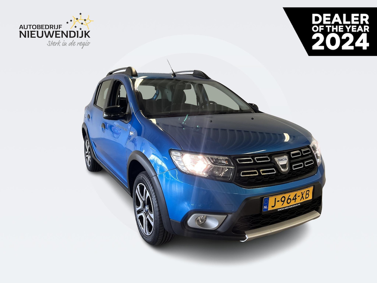 Dacia Sandero Stepway - 1.0 TCe Bi-Fuel Serie Limitee 15th Anniv. NAVIGATIE / CLIMATE CONTROLE / CRUISE CONTROLE / - AutoWereld.nl