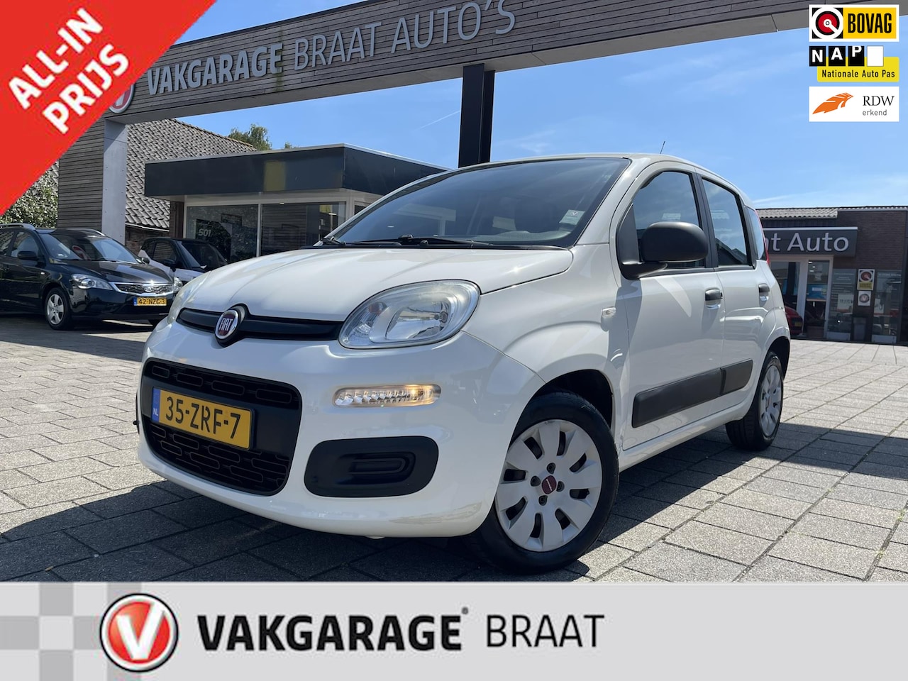 Fiat Panda - 0.9 TwinAir l STUURBEKR. l ELEK. RAMEN l RIJKLAAR! - AutoWereld.nl