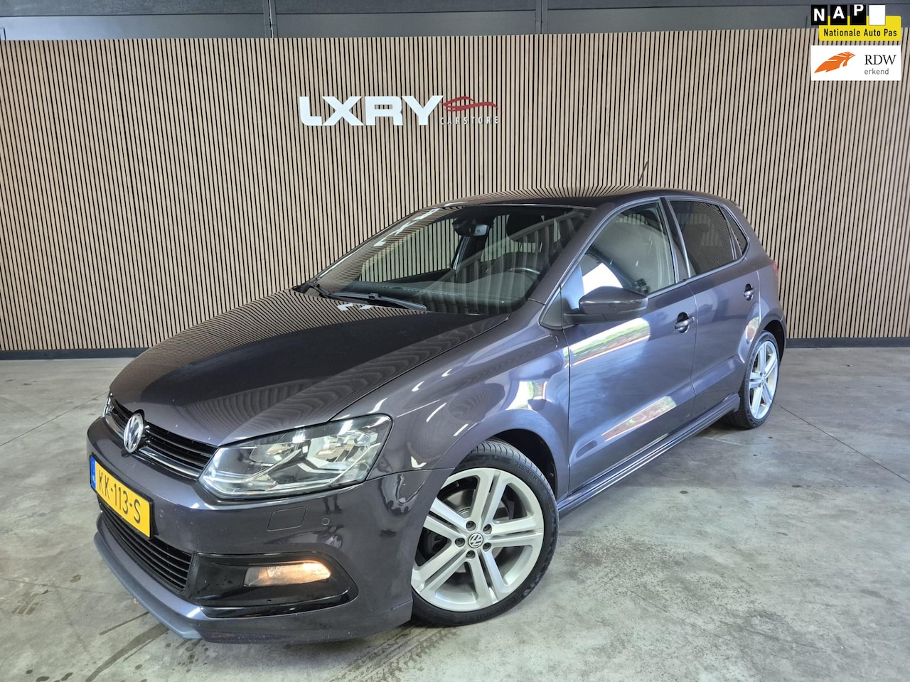 Volkswagen Polo - 1.0 TSI R-Line Highline | Clima | Navi | Cruise | Stoelverwarming | - AutoWereld.nl