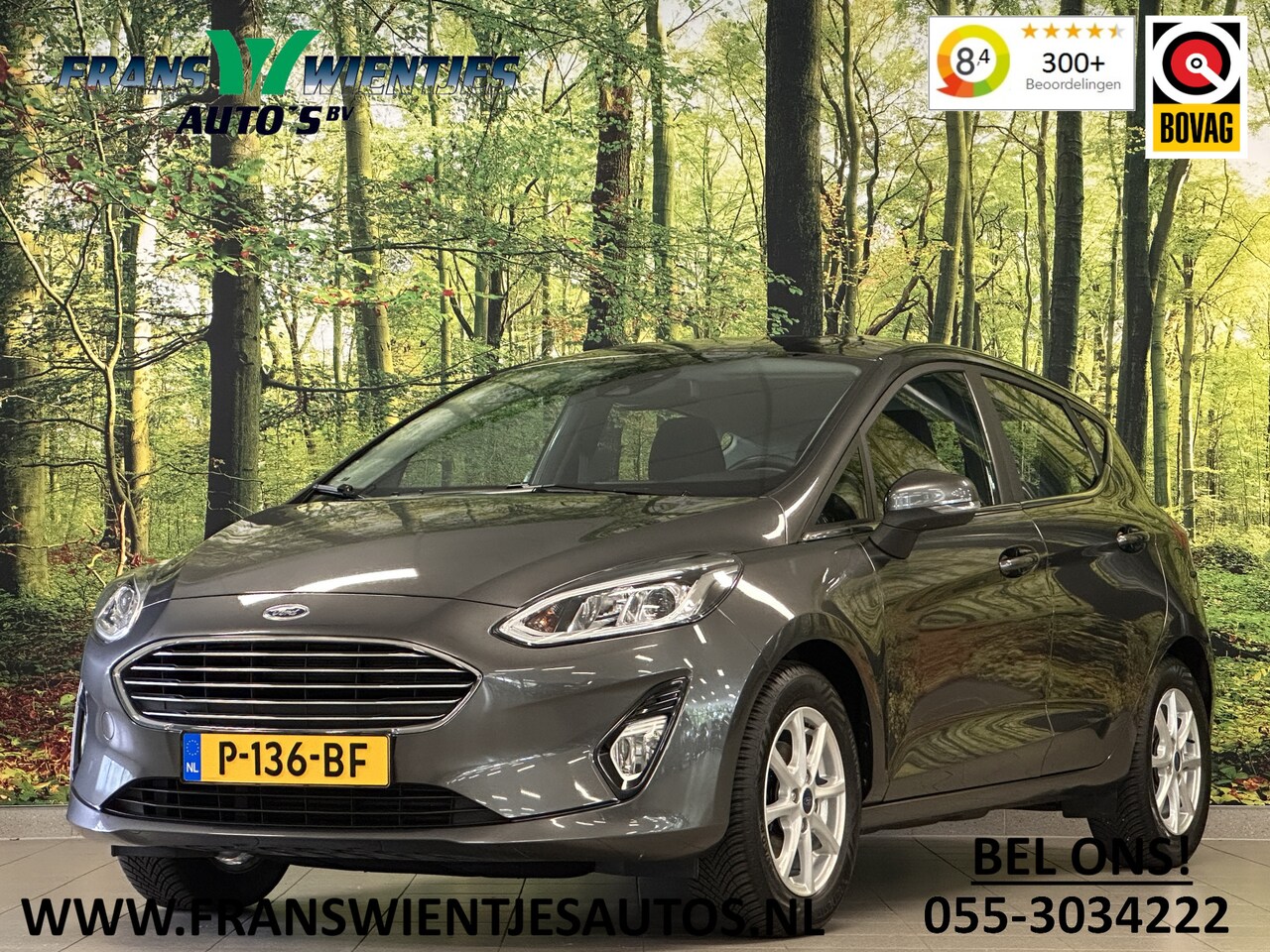 Ford Fiesta - 1.1 Trend | Cruise Control | Parkeersensoren Achter | Apple Carplay/Android Auto | Lane As - AutoWereld.nl