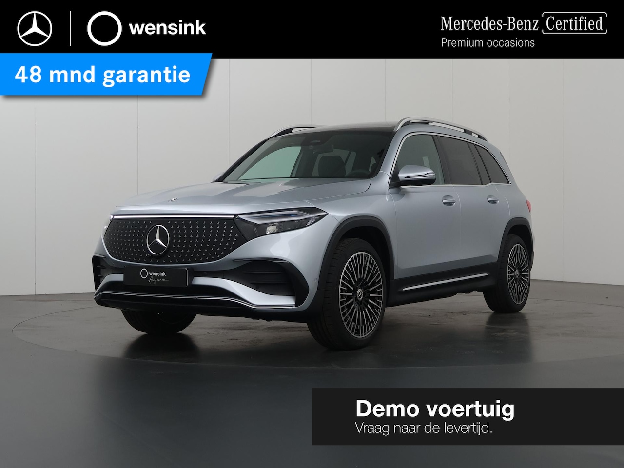 Mercedes-Benz EQB - 250+ AMG Line 71 kWh | Panoramaschuifdak | Head-up display | Keyless go | Verstelbare demp - AutoWereld.nl