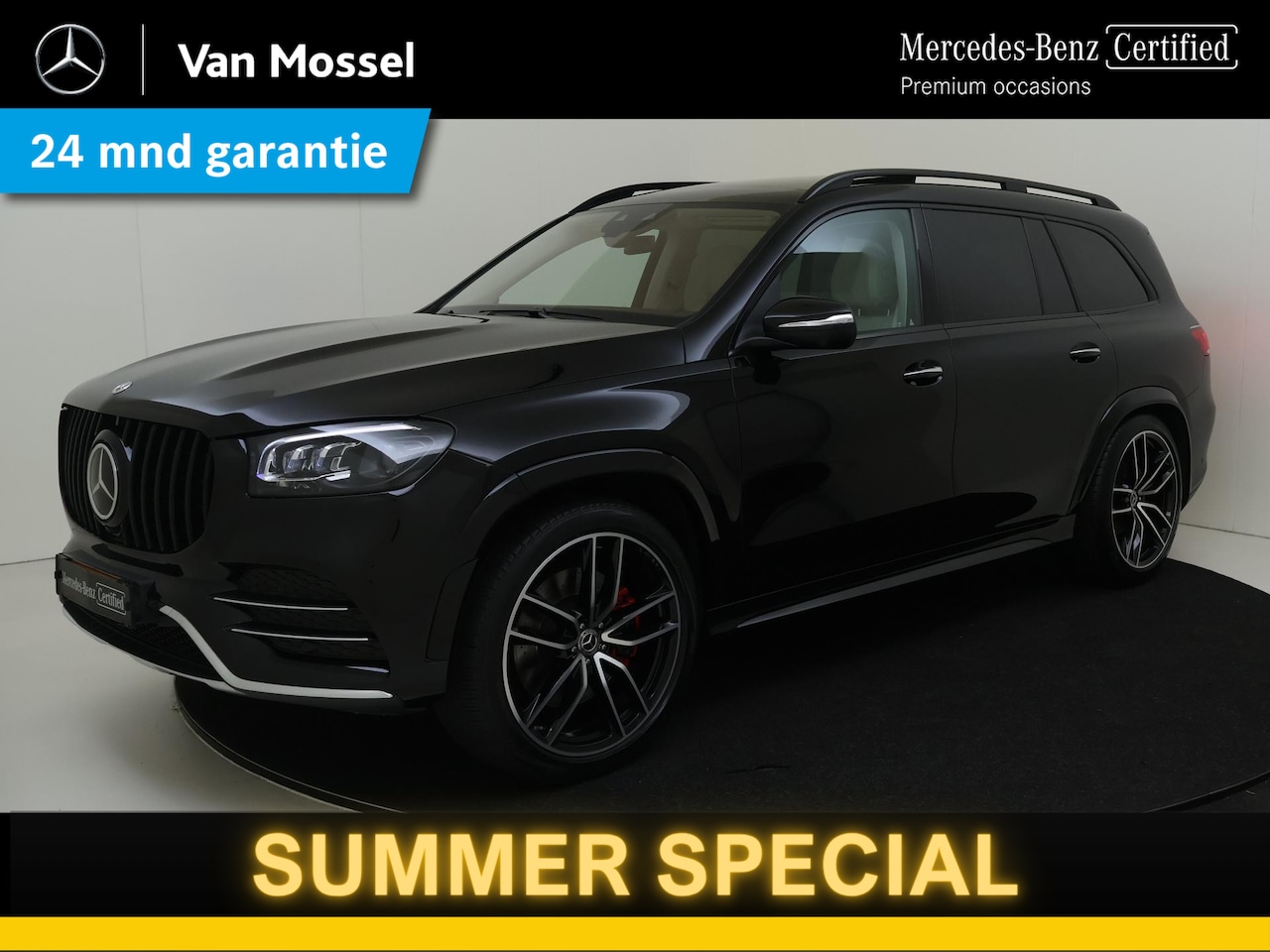 Mercedes-Benz GLS - 580 4MATIC Premium Plus /AMG /Panoramadak /Rijassistentiepakket plus /Massage stoelen /7 P - AutoWereld.nl