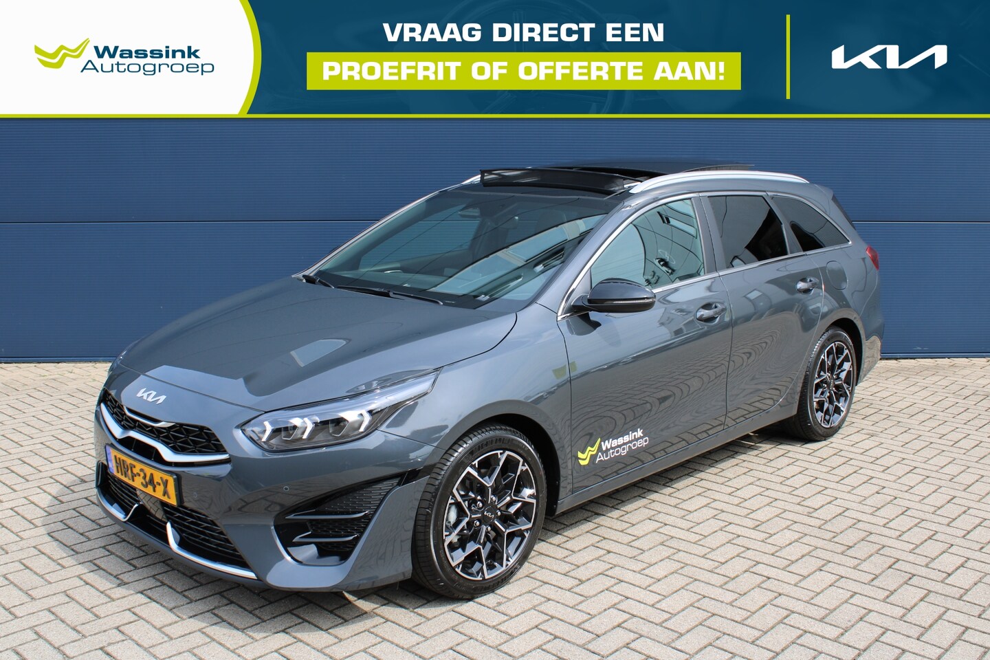 Kia Cee'd Sportswagon - Ceed Sw 1.5 T-GDi 140pk GT-PlusLine | Adaptive Cruise Control | Stoel-/Stuurverwarming | C - AutoWereld.nl