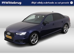 Audi A4 Limousine - 40 TFSI Sport S line black edition / Parkeer sensoren / 18'' LMV / Getint glas / Navigatie