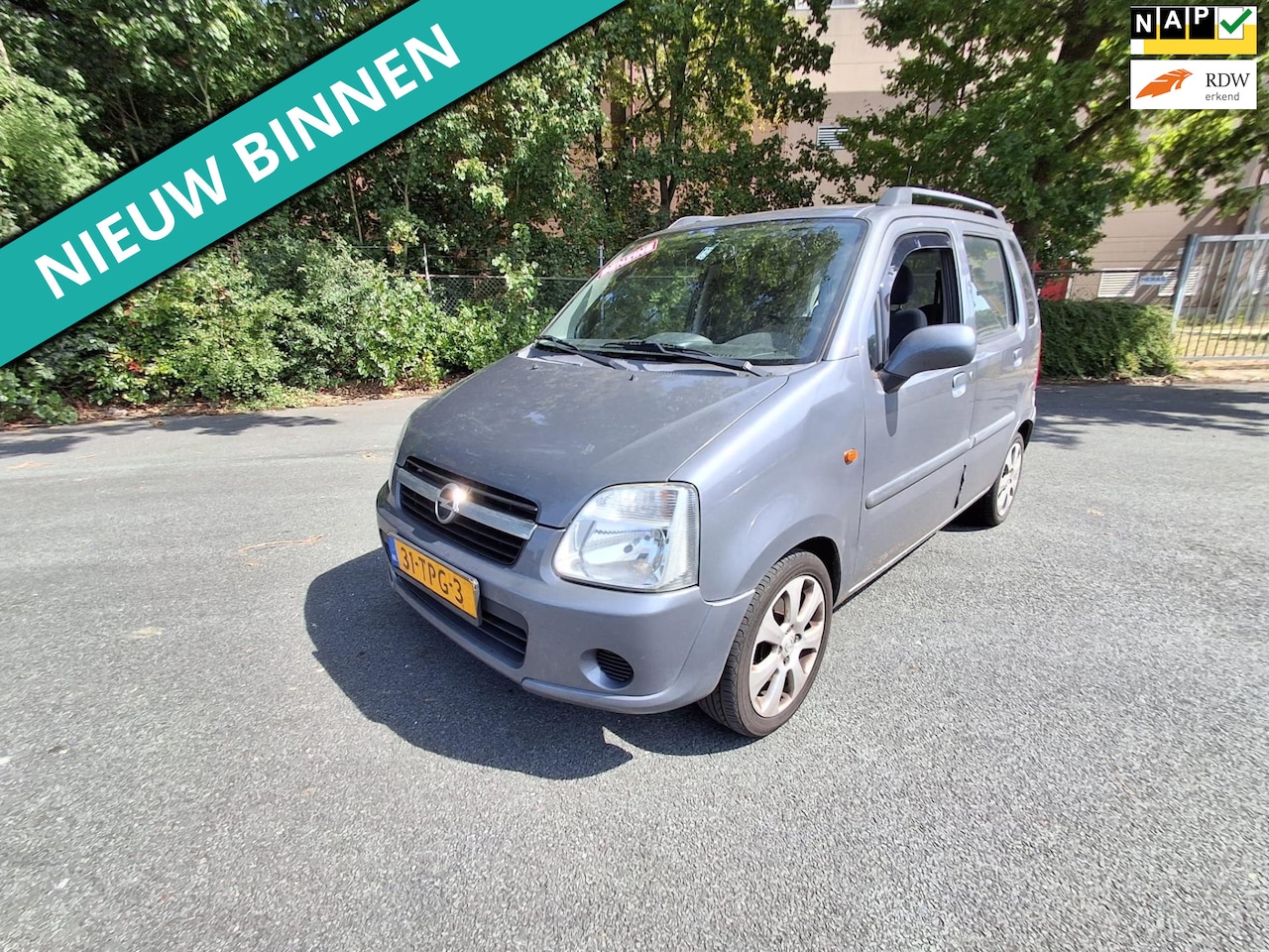Opel Agila - 1.2-16V Essentia FIJNE HOGE INSTAP KOOPJE HOOR - AutoWereld.nl