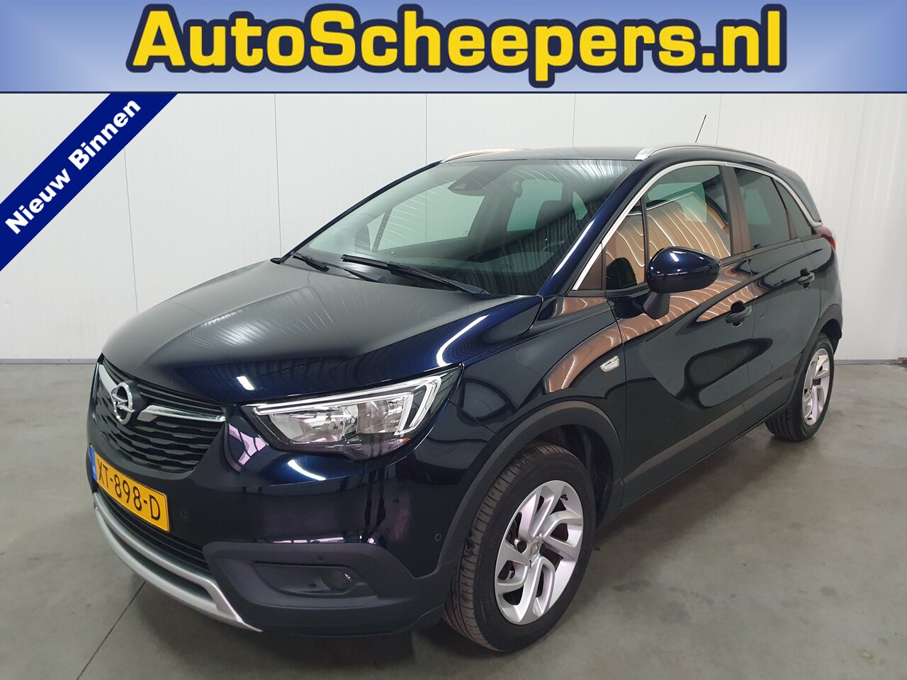 Opel Crossland X - 1.2 Turbo Innovation TREKH./PDC/CARPLAY/NAVI/CRUISE/CLIMA - AutoWereld.nl