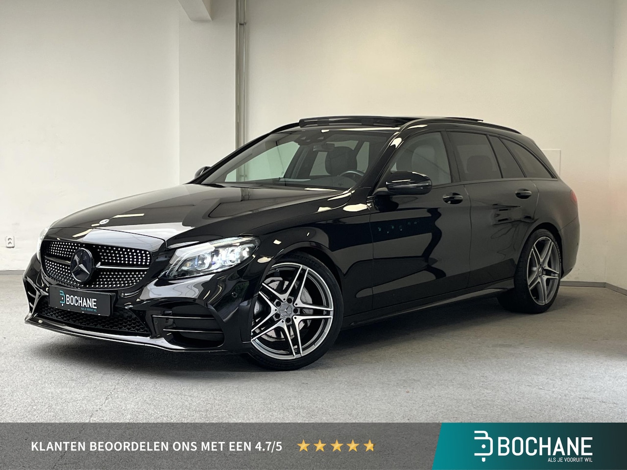Mercedes-Benz C-klasse Estate - 200 AMG Black Edition | ORG.NL | PANO | LEDER | CARPLAY | SFEER | - AutoWereld.nl