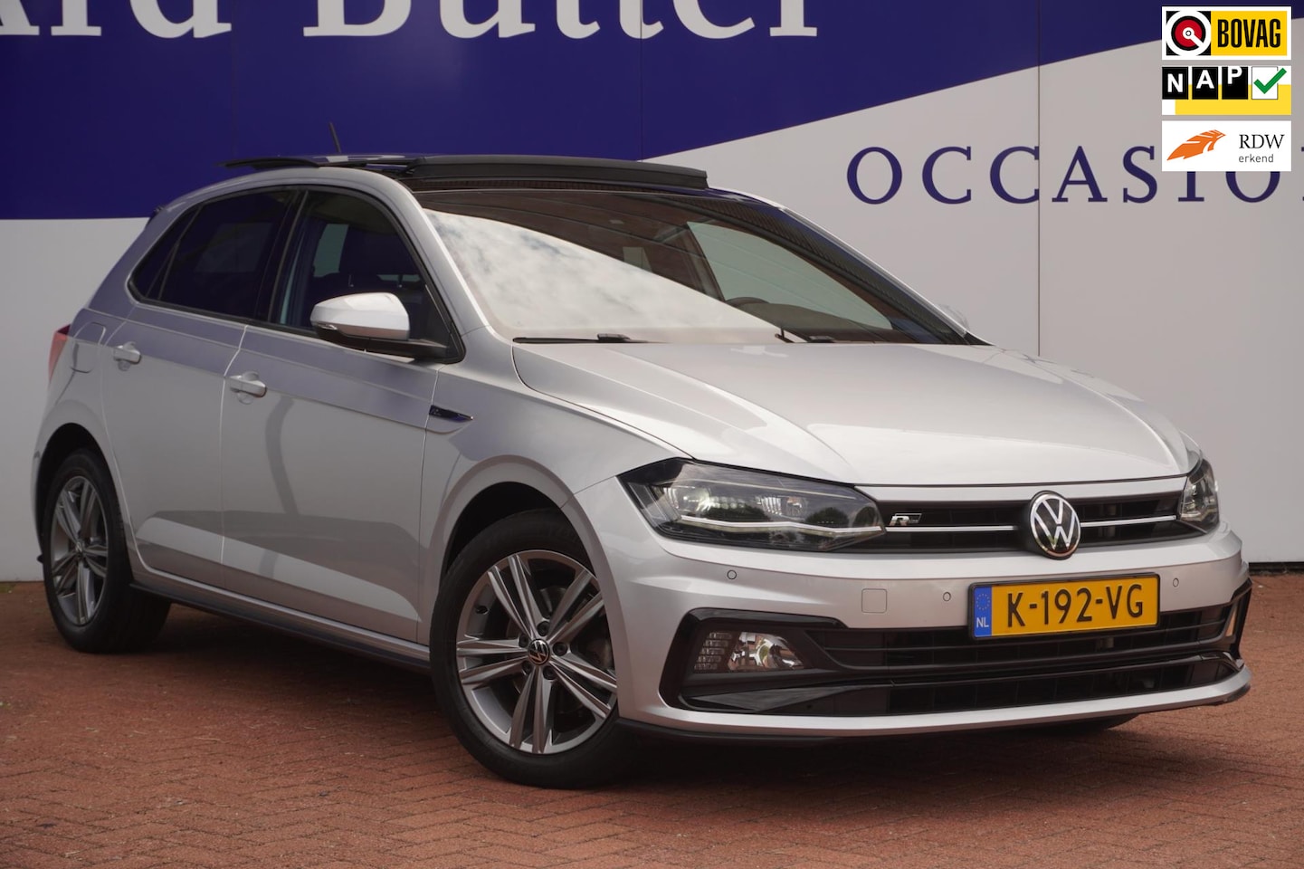 Volkswagen Polo - 1.0 TSI 116PK DSG Highline Business R Flippers+Pano-dak+Leder+vitrual+navi+camera+adaptive - AutoWereld.nl