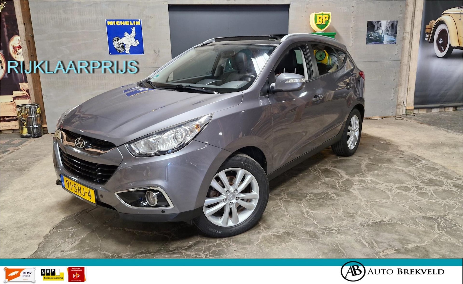 Hyundai ix35 - 2.0i i-Catcher 163PK | Rijklaarprijs | Camera | Leder | Schuifdak | Clima | Stoel verw. | - AutoWereld.nl
