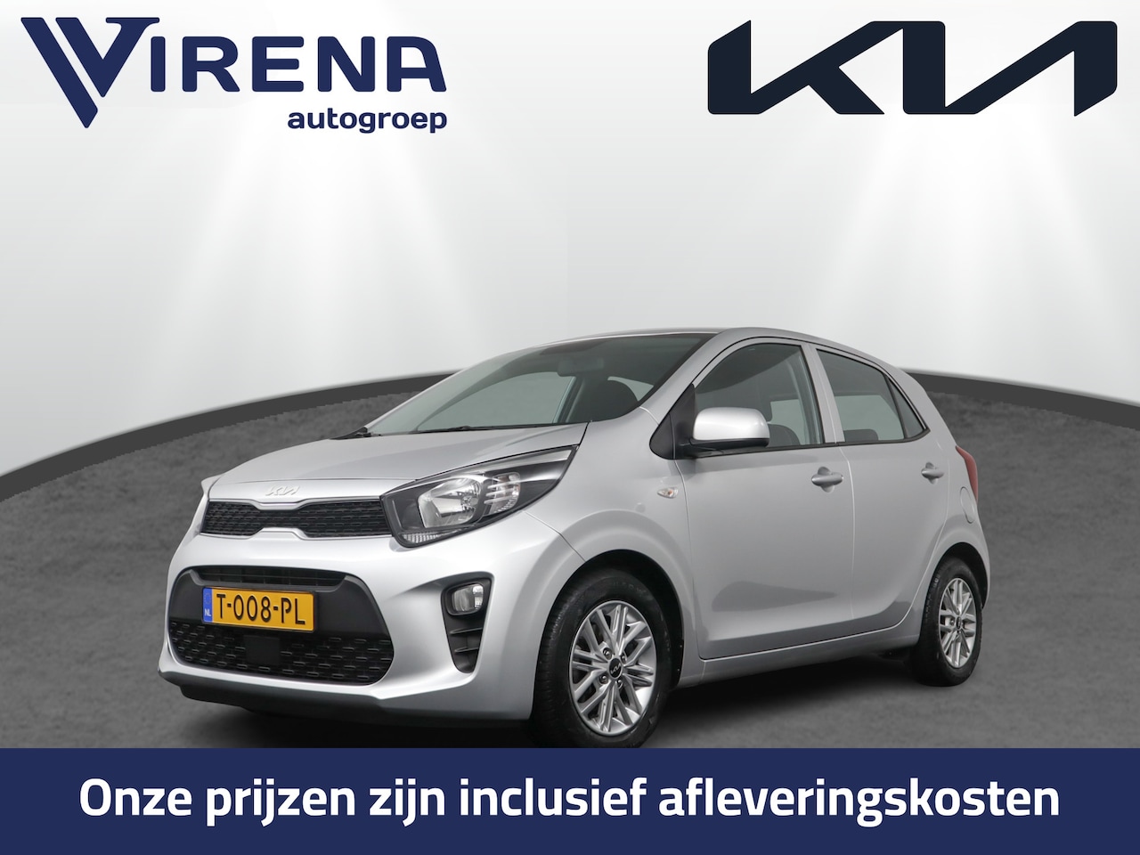 Kia Picanto - 1.0 DPi DynamicLine - Airco - Android/Apple Carplay - Cruise Control - Lichtmetalen Velgen - AutoWereld.nl