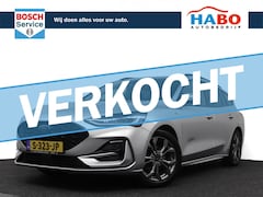 Ford Focus Wagon - 1.0 ECOBOOST HYBRID ST-LINE STYLE ECC/CRUISE/NAV/CAMERA/PARK.SENS/STOEL.STUUR.VERWARM/LMV/