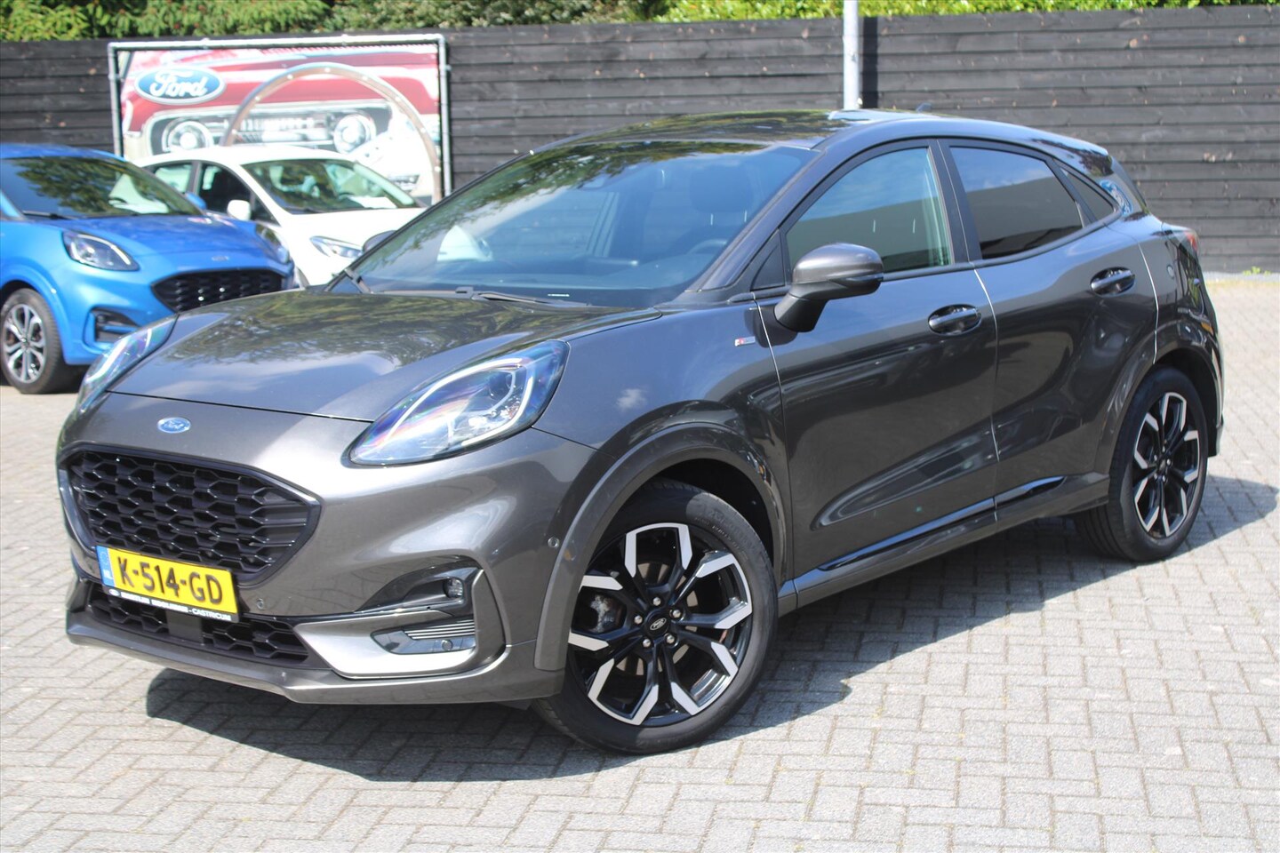 Ford Puma - 1.0i Ecoboost Hybrid 155pk ST-Line X, Driver Assistanc en Winterpack, Trekhaak - AutoWereld.nl