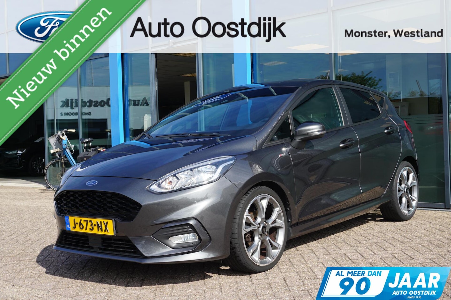 Ford Fiesta - 1.0 EcoBoost ST-Line 100PK Automaat Winterpack Cruise Climate Carplay Navi Privacy Glass 1 - AutoWereld.nl