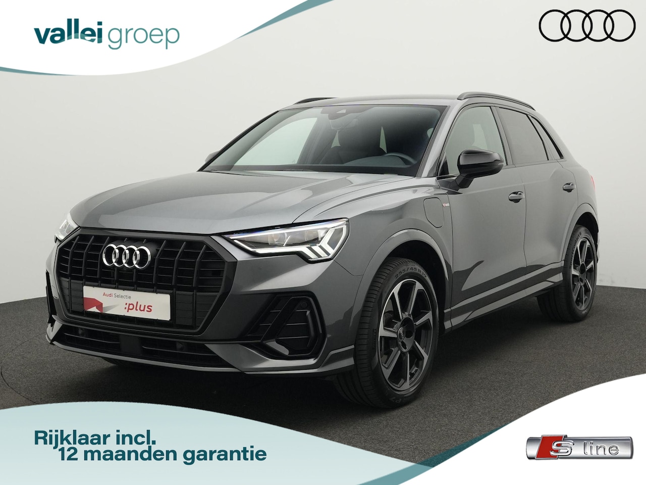 Audi Q3 - 45 TFSI e 245 pk S-tronic S edition / S-Line | Panoramadak | Rondomzicht camera | Elektr. - AutoWereld.nl