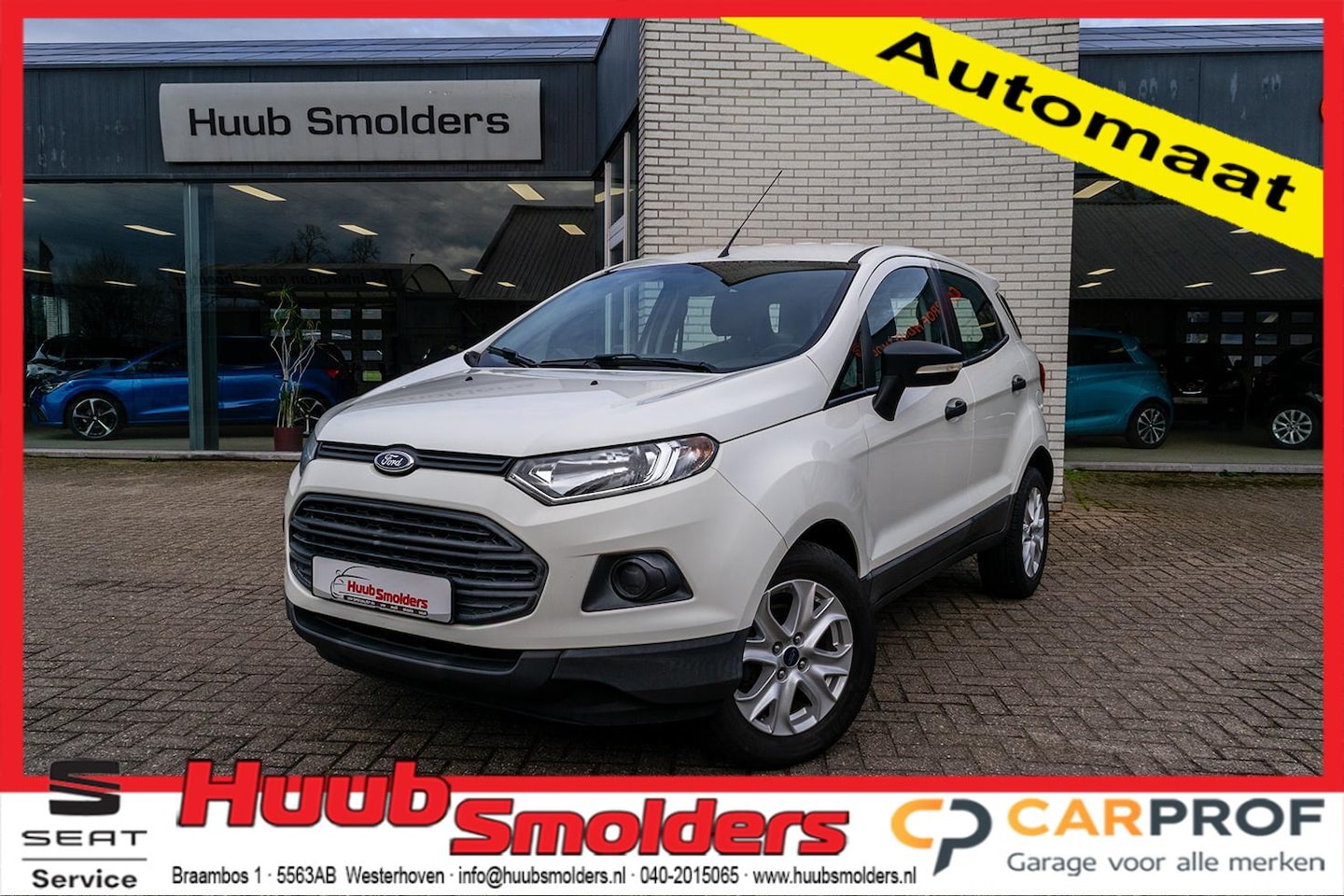 Ford EcoSport - 1.5 Ti-VCT Titanium AUTOMAAT - AutoWereld.nl
