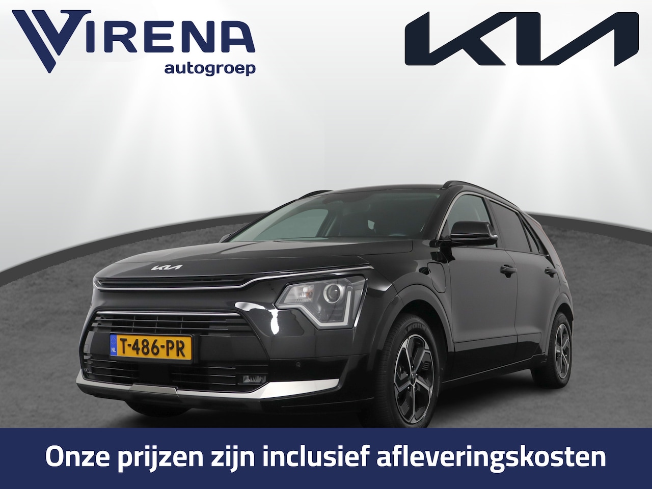 Kia Niro - 1.6 GDi PHEV DynamicLine Navigatie - Adaptieve Cruise Control - Climate Control - Stoel-/S - AutoWereld.nl
